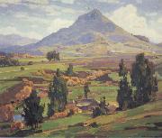 William Wendt The Soil oil painting